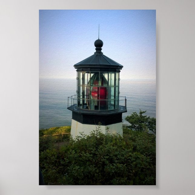 Cape Meares Lighthouse, OR Poster (Front)