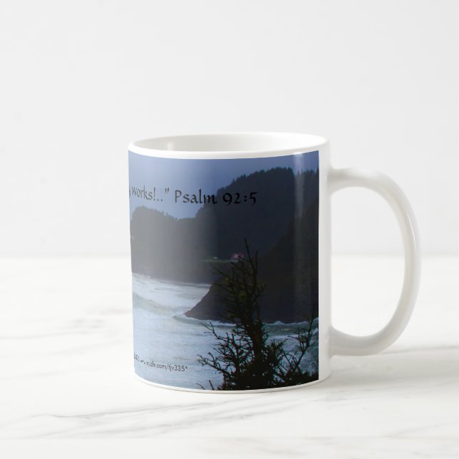 Cape Mist Mug w/Scripture Verse (Right)
