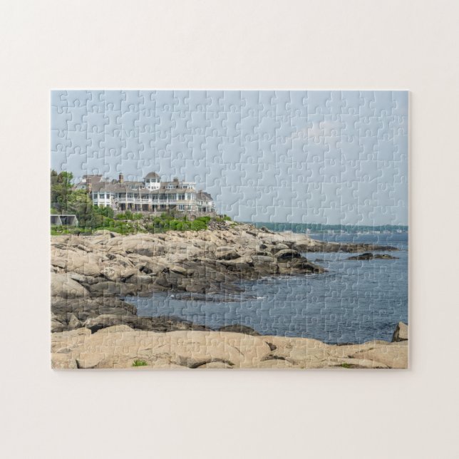Cape Neddick in Maine Jigsaw Puzzle (Horizontal)