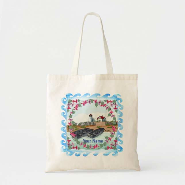 Cape Neddick Lighthouse tote bag (Front)