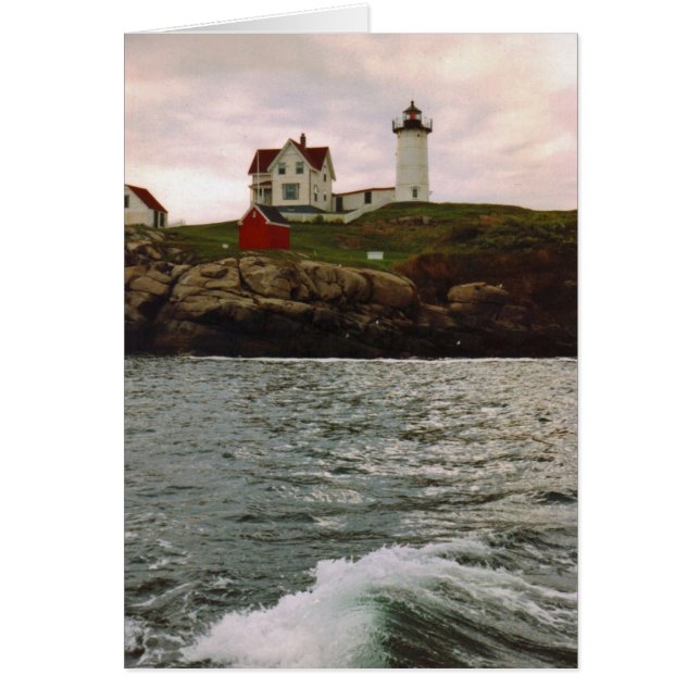 Cape Neddick "Nubble Light" Card (Front)