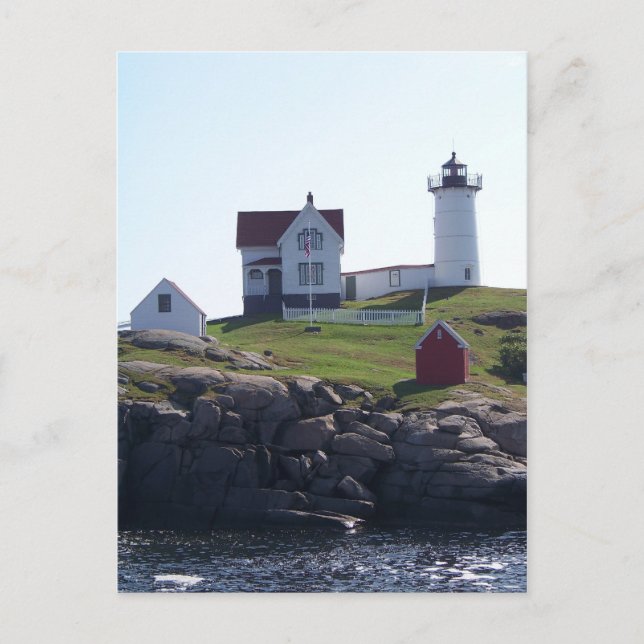 Cape Neddick - Nubble Light Postcard (Front)