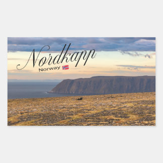 Cape North Rectangular Sticker