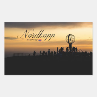 Cape North Rectangular Sticker