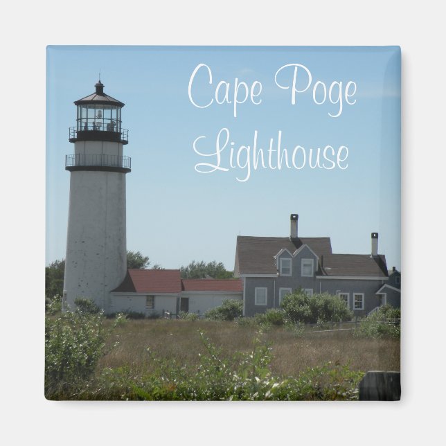 Cape Poge Light House  souvenir Magnet (Front)