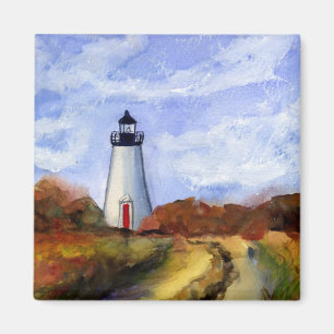 Cape Poge Lighthouse Magnet Gifts