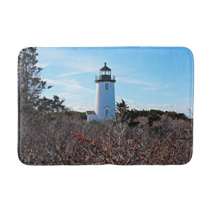 Cape Poge Lighthouse, Massachusetts Chappaquiddick Bath Mat