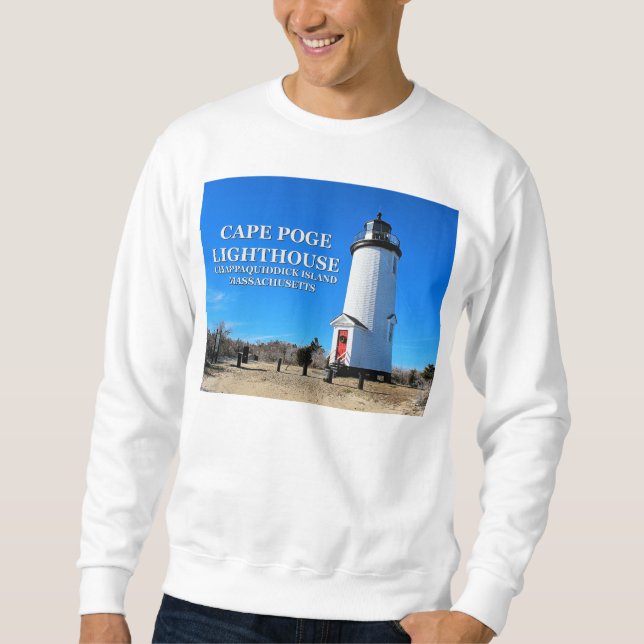 Cape Poge Lighthouse, Massachusetts Sweatshirt (Front)