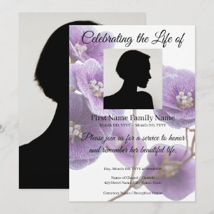 Cape Primrose memorial invitation