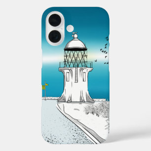 Cape Reinga Lighthouse iPhone 16 Case
