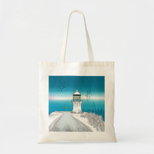 Cape Reinga Lighthouse New Zealand Tote Bag