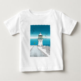Cape Reinga Lighthouse Northland NZ Baby T-Shirt