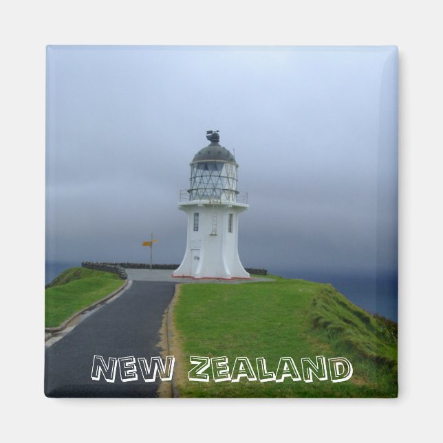 Cape Reinga Lighthouse, NZ (Fridge Magnet) Magnet (Front)
