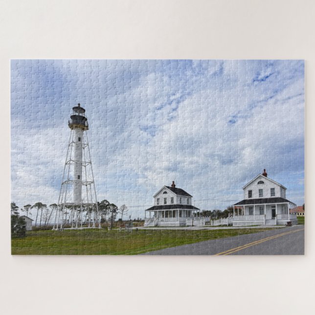 Cape San Blas, Florida, Lighthouse, Florida Jigsaw Puzzle (Horizontal)