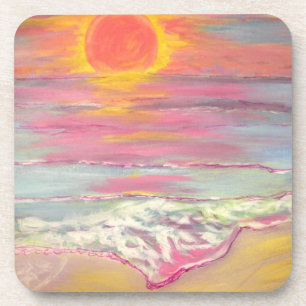 Cape San Blas Sunset Beach Coaster