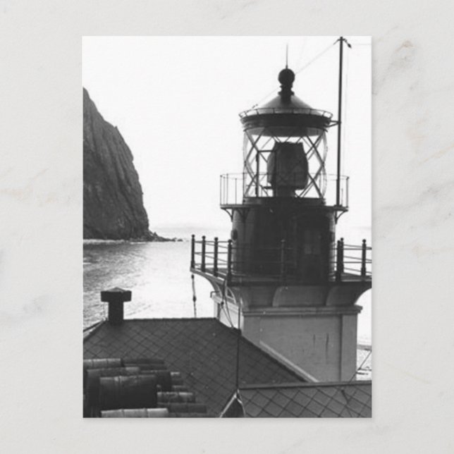 Cape St. Elias lighthouse Postcard (Front)