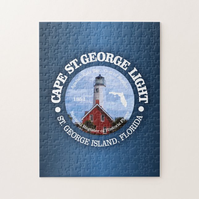 Cape St George Light Jigsaw Puzzle (Vertical)