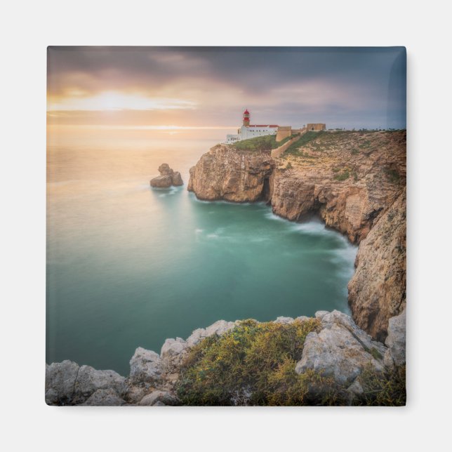 Cape St. Vincent | Sagres, Algarve, Portugal Magnet (Front)