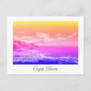 Cape Town 12 Apostles Ocean View Panorama Postcard