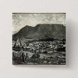 Cape Town 15 Cm Square Badge
