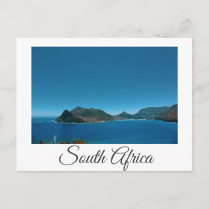 Cape Town Area Ocean Mountain Hout Bay Postcard