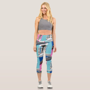 Cape Town Bo-Kaap Architecture South Africa SA Capri Leggings