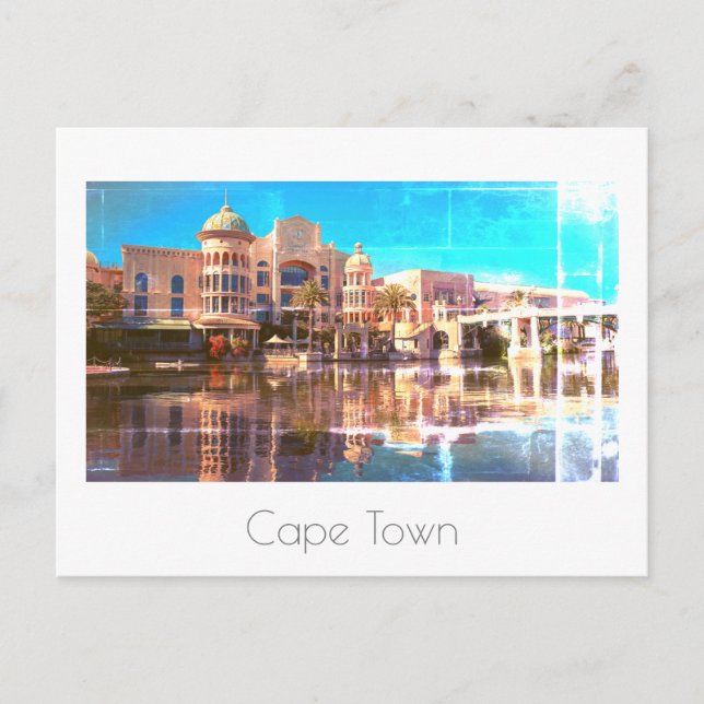 Cape Town Canal Walk Architecture Postcard (Front)