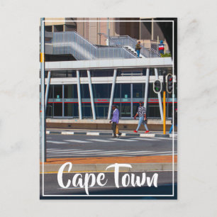 Cape Town City Centre Cityscape South Africa Postcard