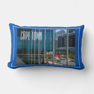 Cape Town Cityscape Architecture South Africa Lumbar Cushion