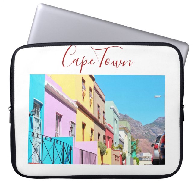Cape Town Cityscape Computer Laptop Sleeve (Front)