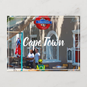 Cape Town Cityscape Street South Africa Postcard