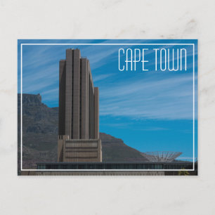 Cape Town Cityscape Table Mountain South Africa Postcard