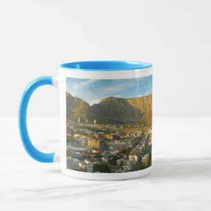 Cape Town Cityscape With Table Mountain Mug