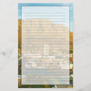 Cape Town Cityscape With Table Mountain Stationery
