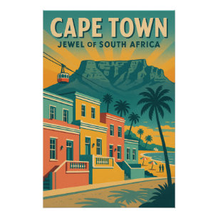 Cape Town – Jewel of South Africa Poster
