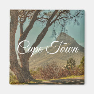 Cape Town Lion's Head Landscape South Africa Magnet
