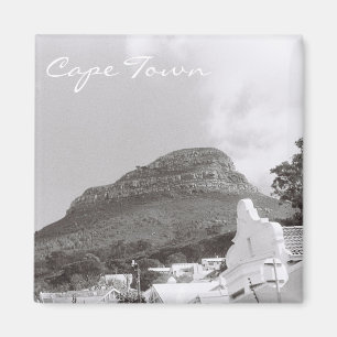 Cape Town Lion's Head View Film Photo Magnet