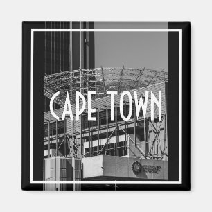 Cape Town Monochrome Cityscape Street Lifestyle Magnet