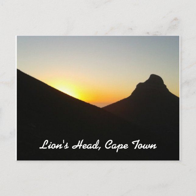 Cape Town Post Card (Front)
