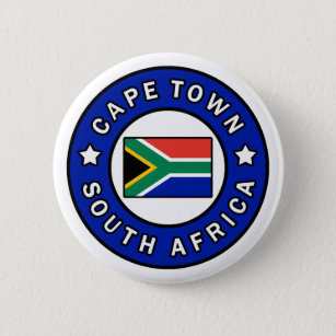 Cape Town South Africa 6 Cm Round Badge