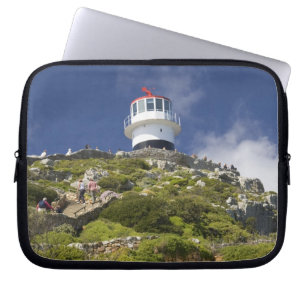 Cape Town, South Africa. A lighthouse on the Laptop Sleeve