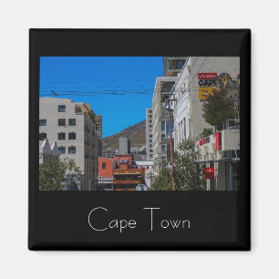 Cape Town South Africa Cityscape Street Magnet