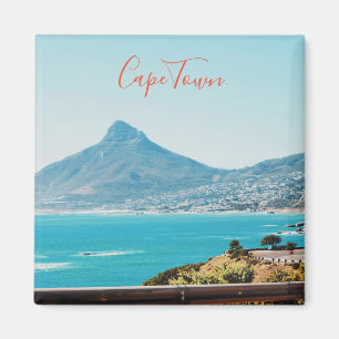 Cape Town South Africa Lion's Head Ocean Magnet