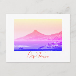 Cape Town South Africa Lion's Head Ocean Postcard