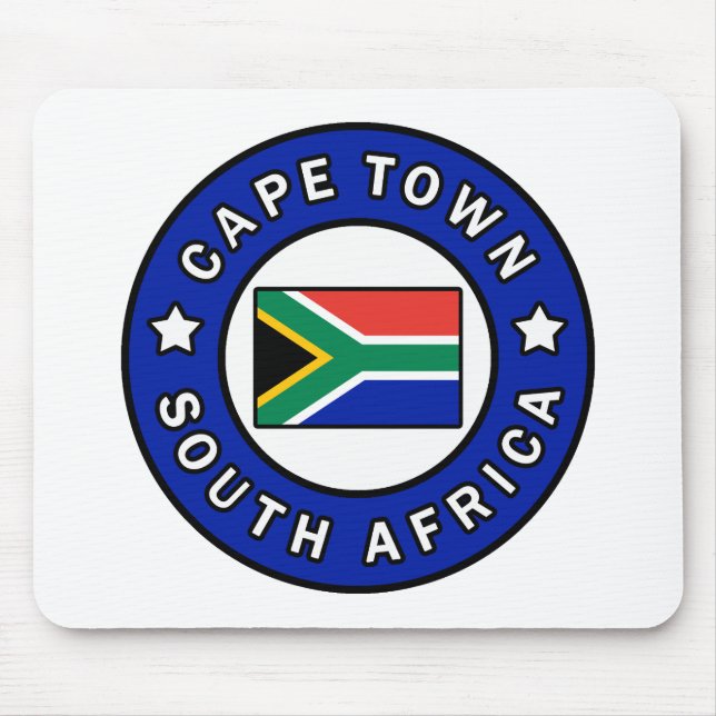 Cape Town South Africa Mouse Pad (Front)