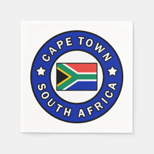 Cape Town South Africa Napkin