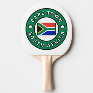 Cape Town South Africa Ping Pong Paddle
