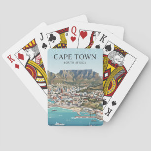 Cape Town South Africa Playing Cards