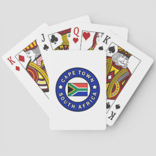 Cape Town South Africa Playing Cards