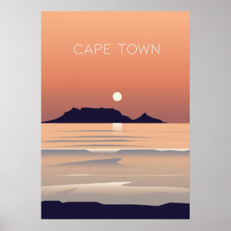 Cape town south africa poster